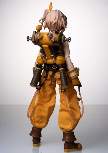Hasuki Full Set : Pocket Art Series Mechanic Fiona, style anime, design à yeux mobiles, figurine d'action