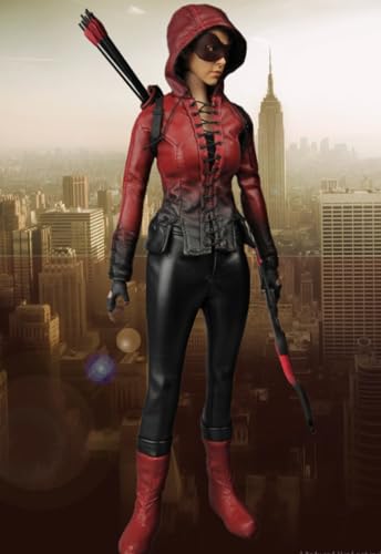 Accesorio de figura de acción a escala 1/6: Modelo de arco y flecha en miniatura coleccionable