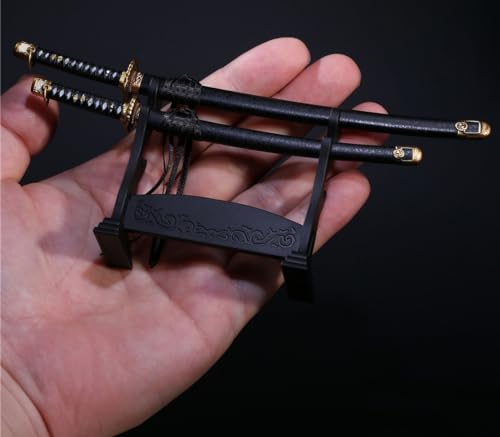 Figurine à l'échelle 1/6 : samouraï japonais Ronin, modèle de collection en alliage moulé sous pression de la série Katana-Wakizashi