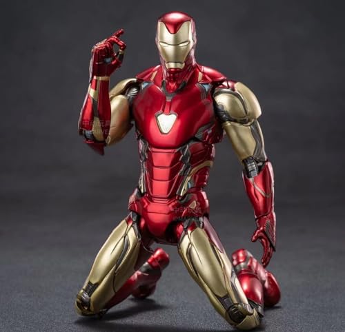 Conjunto completo de figuras coleccionables de ZD: Iron Man Mark 85 2.0, figura de acción en miniatura a escala 1:10