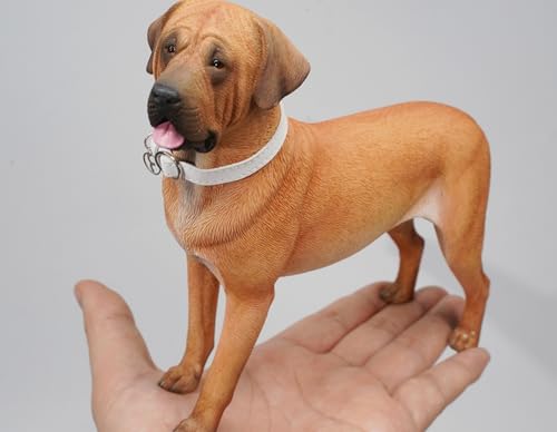 Figura de perro coleccionable JXK: Bulldog francés, pintada a mano por expertos, realista, resina segura, miniatura a escala 1:6.