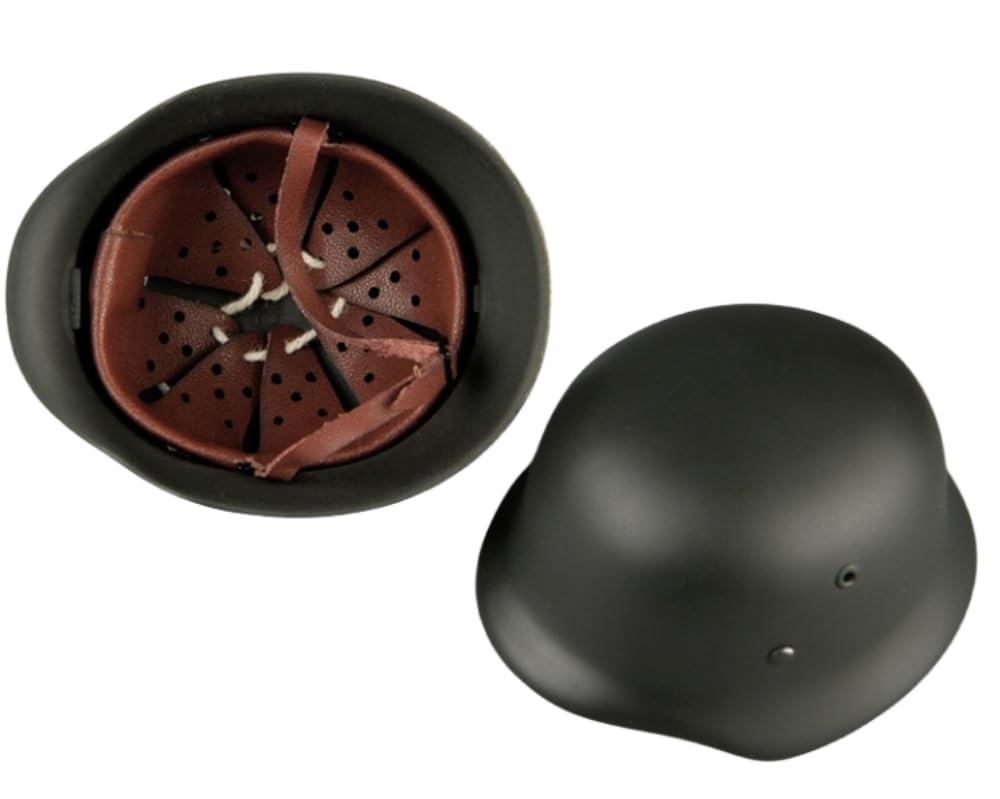 Accesorio de figura de acción a escala 1/6: Casco WH Metal M35 en miniatura coleccionable