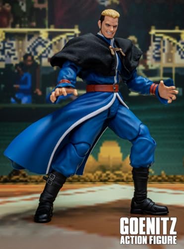 Storm Toys Collectible Figure Full Set: GOENITZ,one of The Four Heavenly Kings of Orochi, 1:12 Scale Miniature Action Figurine SKKF11