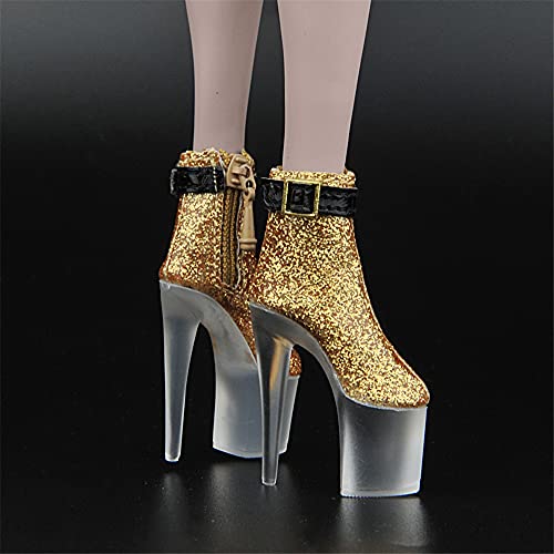 Chaussures, baskets, bottes et talons hauts pour figurine féminine de 30 cm Phicen/TBLeague ACC014 (échelle 1/6)