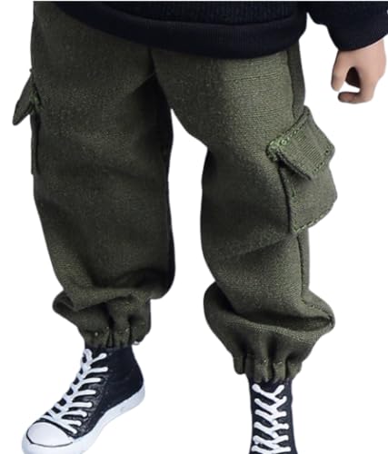 Figura a escala 1/12 Ropa para muñeca: Pantalones Accesorio coleccionable