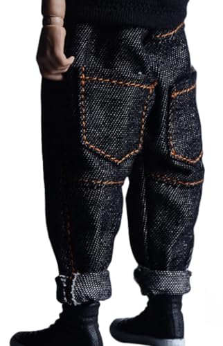 Figura a escala 1/12 Ropa para muñecas: Conjunto de mezclilla Harlan coleccionable