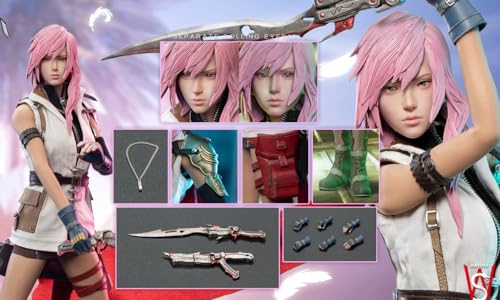 Figura coleccionable SWTOYS: Eclair Farron, estilo anime, diseño de ojos sin costuras y móviles, miniatura a escala 1:6 FS060