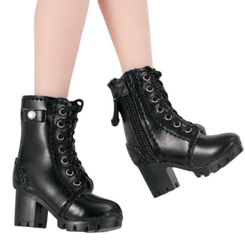 Accesorio de figura de acción a escala 1/6: Botas largas de mujer, miniatura coleccionable