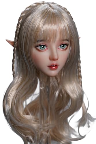 Escultura de cabeza femenina a escala 1:6, escultura de cabeza de Amy para figuras de acción de 12 pulgadas