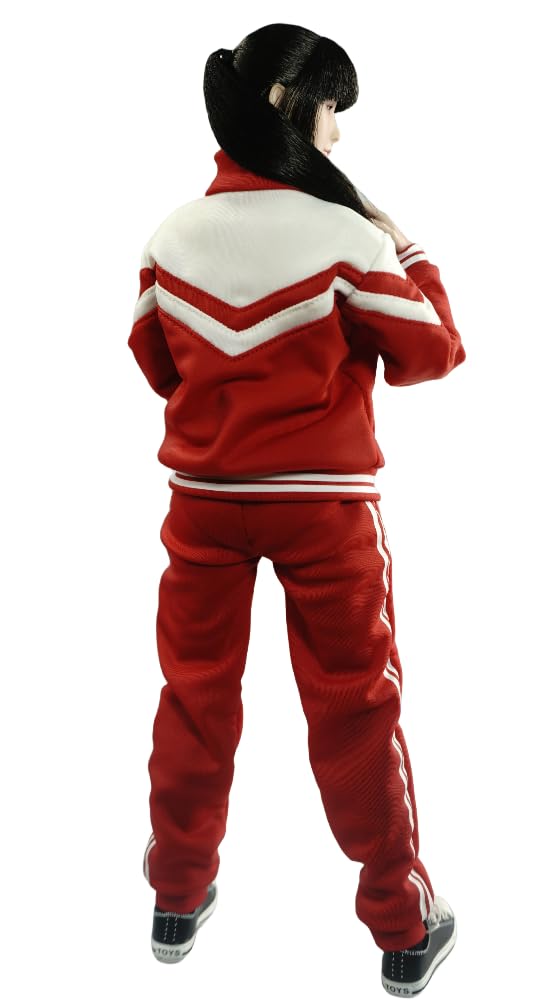 Ropa para muñecas a escala 1/6: Conjunto de uniforme escolar juvenil clásico para figura de acción coleccionable de 12 pulgadas SA042A