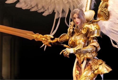 Figura coleccionable de Lucifer: Raphael, cantante de Wings of Salvation, estilo anime, diseño sin costuras, figura de acción en miniatura femenina a escala 1:6.