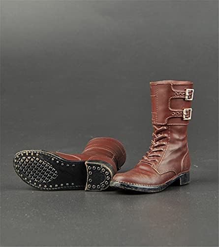 Figura a escala 1/6: Zapatos, zapatillas, botas y zapatos de cuero para figura de acción masculina de 12 pulgadas Phicen/TBLeague ACC003