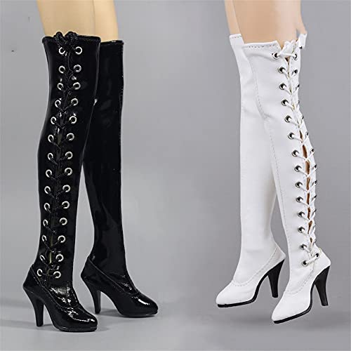 Figura a escala 1/6: Zapatos, zapatillas, botas y tacones para figura femenina de 12 pulgadas Phicen/TBLeague ACC040