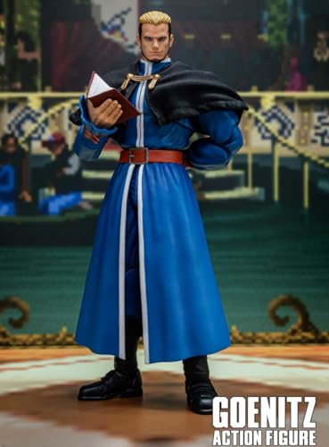 Storm Toys Collectible Figure Full Set: GOENITZ,one of The Four Heavenly Kings of Orochi, 1:12 Scale Miniature Action Figurine SKKF11