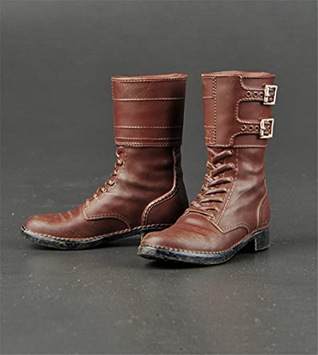 Figura a escala 1/6: Zapatos, zapatillas, botas y zapatos de cuero para figura de acción masculina de 12 pulgadas Phicen/TBLeague ACC003