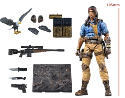 Coffret complet HIYA : GIJoe Exquisite Mini Series Spirit Iron-Knife, figurine miniature à l'échelle 1:18