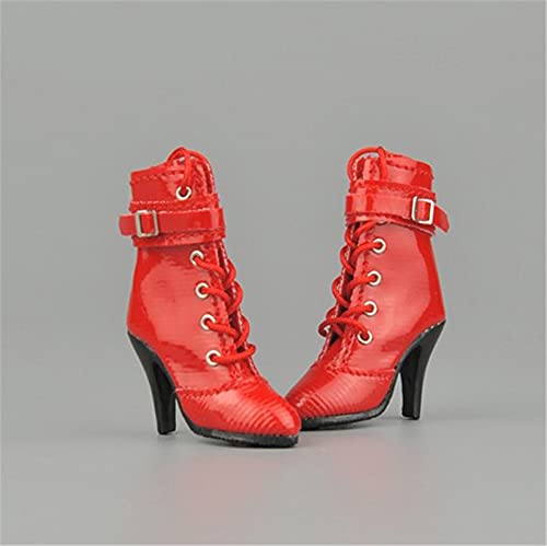 Figura a escala 1/6: Zapatos, zapatillas, botas y tacones para figura femenina de 12 pulgadas Phicen/TBLeague ACC043