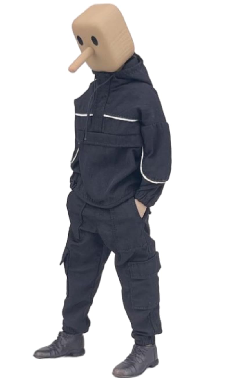 Ropa para muñecas a escala 1/12: pantalones cortos y mangas cortas, accesorio coleccionable