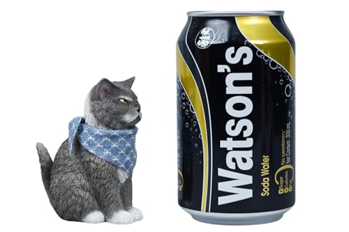 Figura de gato coleccionable JXK: Selkirk Rex, pintada a mano por expertos, realista, de resina segura, miniatura a escala 1:6.