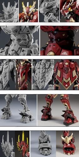 WQ Plastic Model Kits: Viarqiey, Lie Yan Chen Long Collectible Action Figures CL