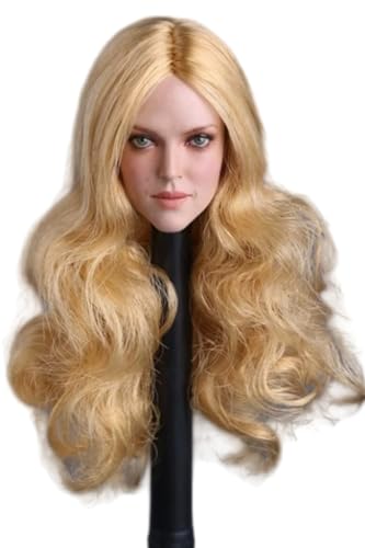 Escultura de cabeza femenina a escala 1:6, Estrella Europea, Barbara, para figuras de acción de 12 pulgadas GC009B