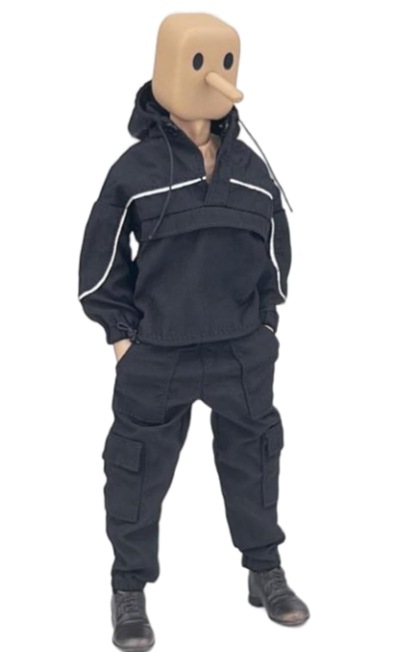 Ropa para muñecas a escala 1/12: pantalones cortos y mangas cortas, accesorio coleccionable