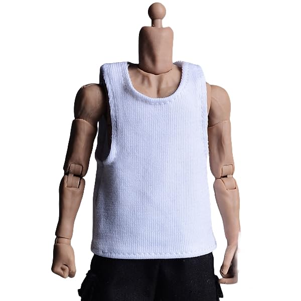 Figura a escala 1/12 Ropa para muñeca: Chaleco Accesorio coleccionable