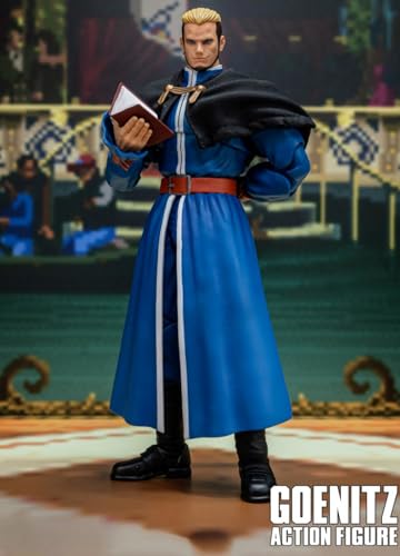 Storm Toys Collectible Figure Full Set: GOENITZ,one of The Four Heavenly Kings of Orochi, 1:12 Scale Miniature Action Figurine SKKF11