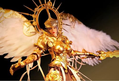 Figura coleccionable de Lucifer: Raphael, cantante de Wings of Salvation, estilo anime, diseño sin costuras, figura de acción en miniatura femenina a escala 1:6.