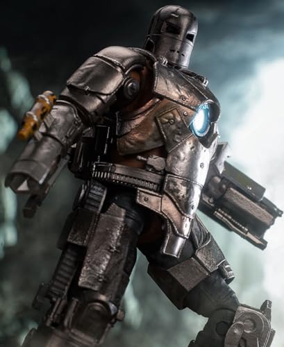 Conjunto completo de figuras coleccionables de ZD: Iron Man Mark, figura de acción en miniatura a escala 1:10
