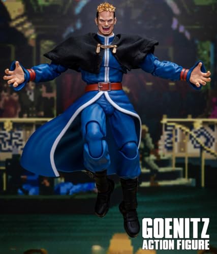 Storm Toys Collectible Figure Full Set: GOENITZ,one of The Four Heavenly Kings of Orochi, 1:12 Scale Miniature Action Figurine SKKF11