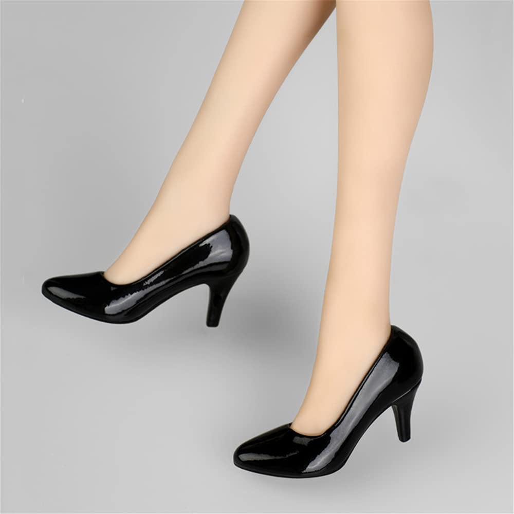 Figura a escala 1/6: Zapatos, zapatillas, botas y tacones para figura femenina de 12 pulgadas Phicen/TBLeague ACC035