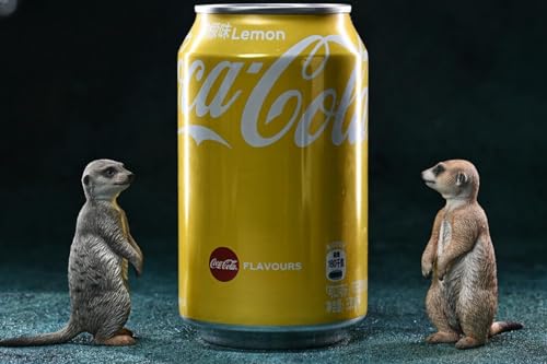 Figura de suricata coleccionable JXK: suricata, pintada a mano por expertos, realista, de resina segura, miniatura a escala 1:6.