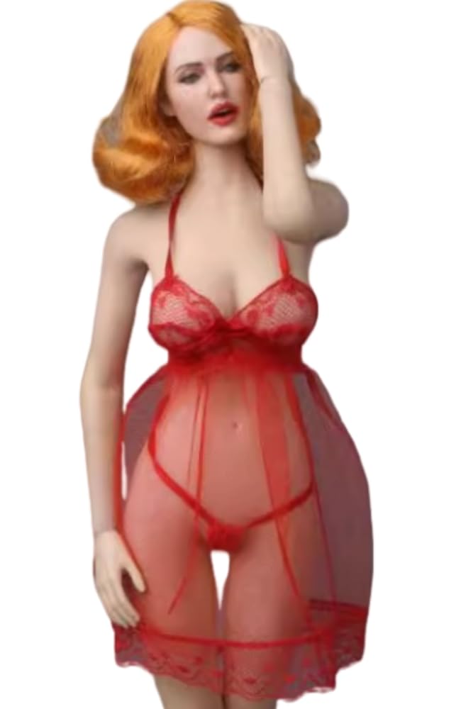 Escultura de cabeza femenina, niña europea de 12 pulgadas