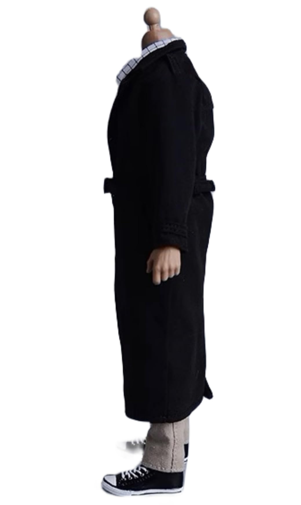 Figura a escala 1/12 Ropa para muñeca: Gabardina larga coleccionable