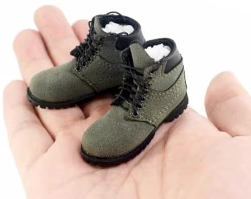 Accesorio para figura a escala 1/6: Botas de senderismo para hombre, zapatos, miniatura coleccionable