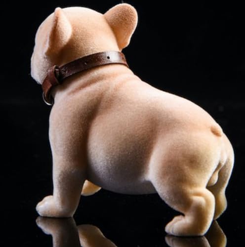 Figura de perro coleccionable JXK: Bulldog, pintada a mano por expertos, realista, resina segura, miniatura a escala 1:6.