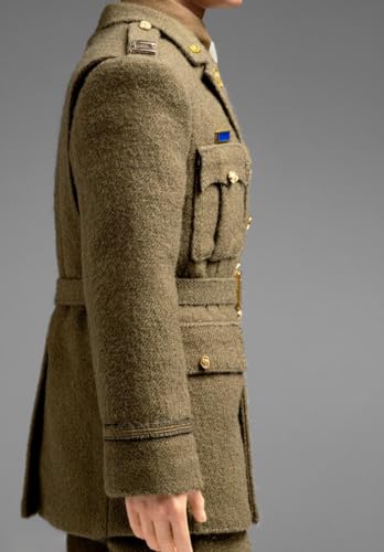 Ropa para muñeca a escala 1/6: Traje de capitán X40 para figura de acción coleccionable de 12 pulgadas