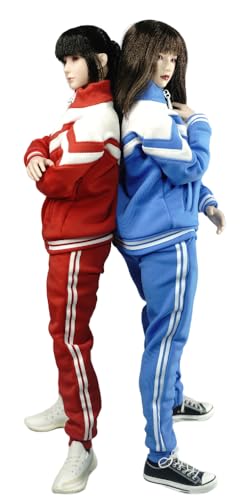 Ropa para muñecas a escala 1/6: Conjunto de uniforme escolar juvenil clásico para figura de acción coleccionable de 12 pulgadas SA042A
