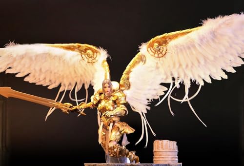 Figura coleccionable de Lucifer: Raphael, cantante de Wings of Salvation, estilo anime, diseño sin costuras, figura de acción en miniatura femenina a escala 1:6.