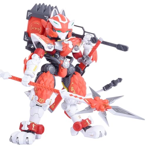 Kits de modelos de plástico XIAOT x Iron Roars: Caminante blindado de supermaniobra, Kouka, figuras de acción coleccionables a escala 1:60, CAT03