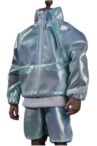 Figura a escala 1/12, ropa para muñeca: conjunto deportivo láser, accesorio coleccionable