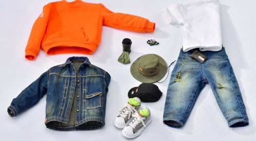 Figura a escala 1/6 Ropa para muñeca: City Boy para figura de acción coleccionable de 12 pulgadas