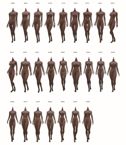 Figurine articulée féminine sans couture à l'échelle 1:6 de Tbleague