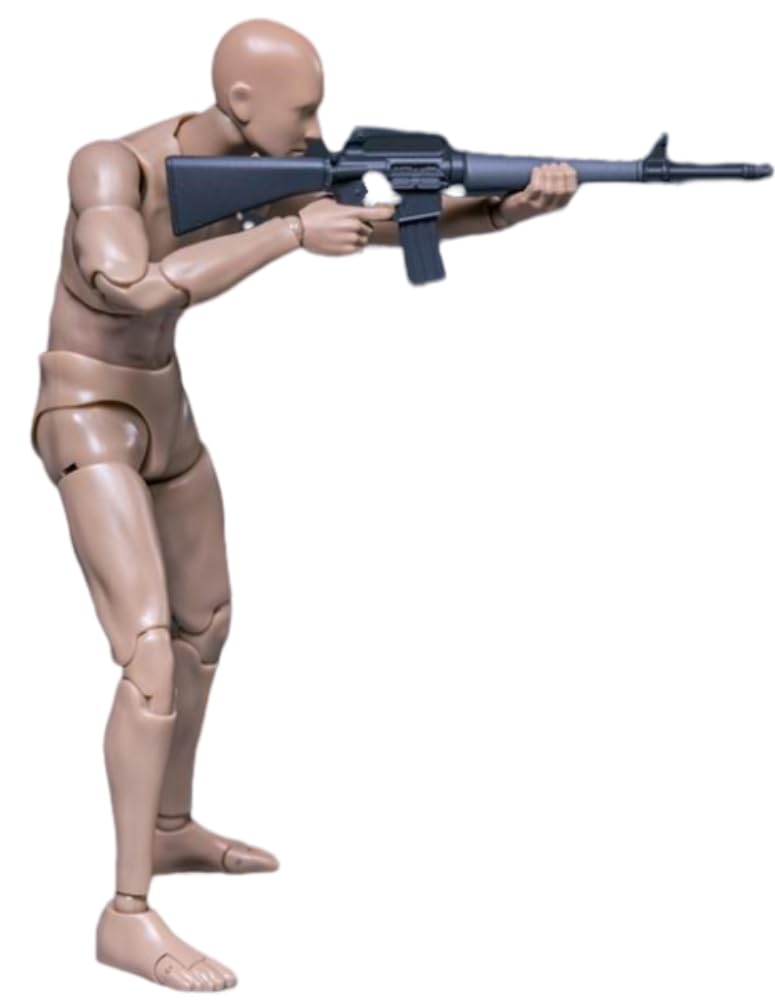 Figura de acción masculina a escala 1:12 - Movilidad flexible y multiarticular DPS01