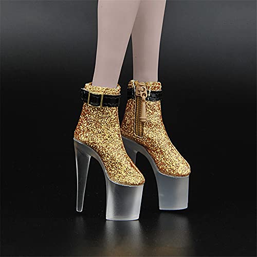 Chaussures, baskets, bottes et talons hauts pour figurine féminine de 30 cm Phicen/TBLeague ACC014 (échelle 1/6)