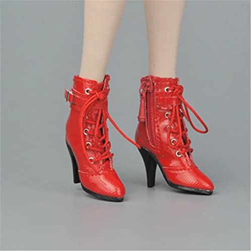 Figura a escala 1/6: Zapatos, zapatillas, botas y tacones para figura femenina de 12 pulgadas Phicen/TBLeague ACC043