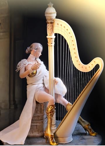 Figura coleccionable de Lucifer: Raphael, cantante de Wings of Salvation, estilo anime, diseño sin costuras, figura de acción en miniatura femenina a escala 1:6.