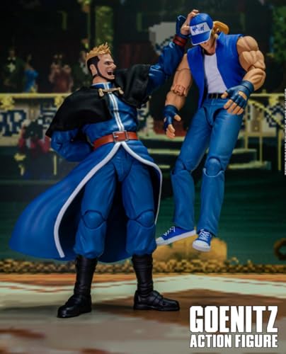 Storm Toys Collectible Figure Full Set: GOENITZ,one of The Four Heavenly Kings of Orochi, 1:12 Scale Miniature Action Figurine SKKF11