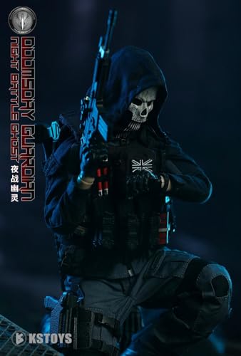 Figurine de collection KSToys : Gardien de l'Apocalypse, Fantôme de la Bataille Nocturne, figurine articulée à l'échelle 1:6 KS21001